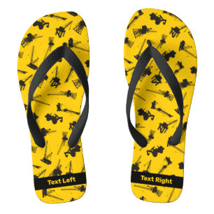 Baulicher Hintergrund Flip Flops