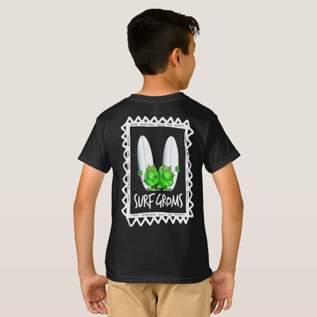 Baum 2020 (Rückseite) T-Shirt (Schwarz voll)