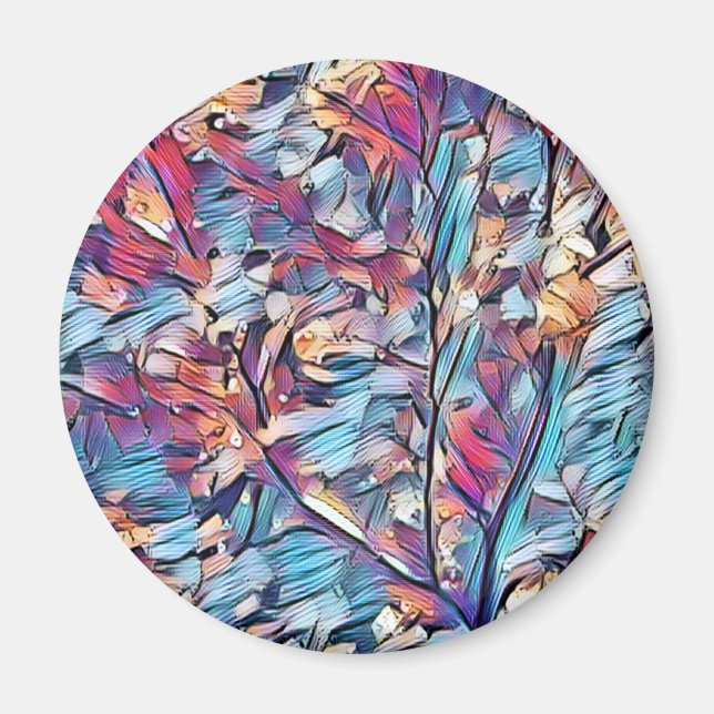 BAUM ABSTRAKT MAGNET (Vorne)