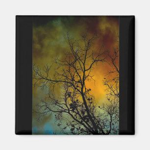 Baum am Sturm Magnet