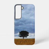 Baum auf einem leeren Feld