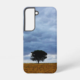 Baum auf einem leeren Feld Samsung Galaxy Hülle