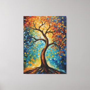 Baum aus Glas Leinwanddruck