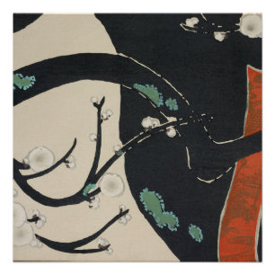 Baum aus Momoyogusa-Blume eines hundert Generati Poster