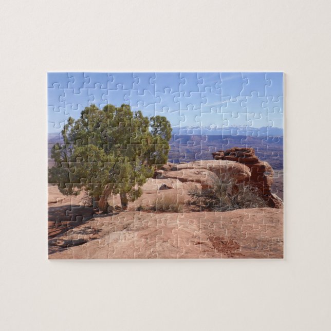 Baum aus roten Felsen II im Canyonlands Puzzle (Horizontal)