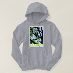 Baum-Bergsteiger-Silhouette: Baumzüchter Hoodie