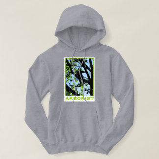 Baum-Bergsteiger-Silhouette: Baumzüchter Hoodie