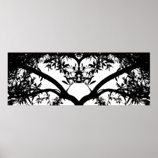 Baum Branch Art Poster