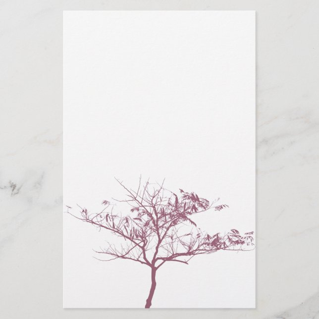 Baum Briefpapier (Vorderseite)