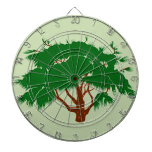 Baum Dartscheibe