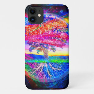 Baum der Blessings-Regenbogenfarben Case-Mate iPhone Hülle