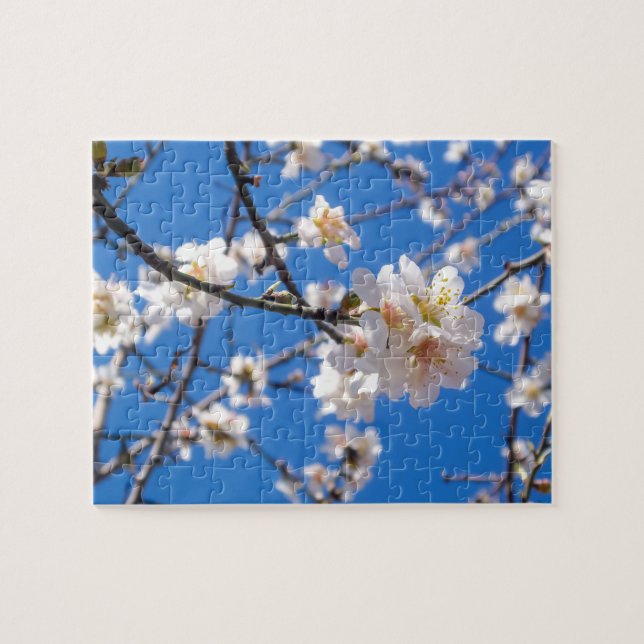 Baum der Blume Foto-Puzzle Puzzle (Horizontal)