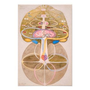 Baum der Erkenntnis Nr. 1 Hilma af Klint Fotodruck