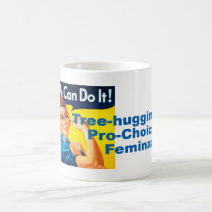 Baum, der für das Recht auf Abtreibung Feminazi Tasse