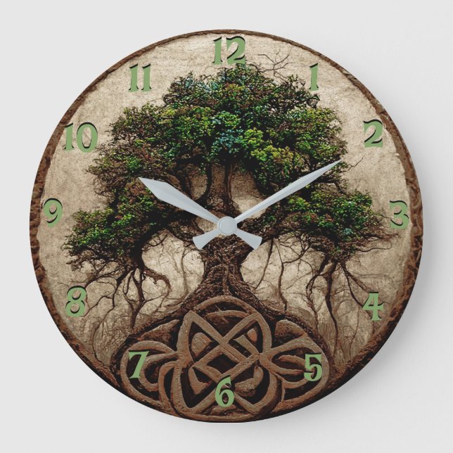 Baum der großen Uhr (Vorderseite)