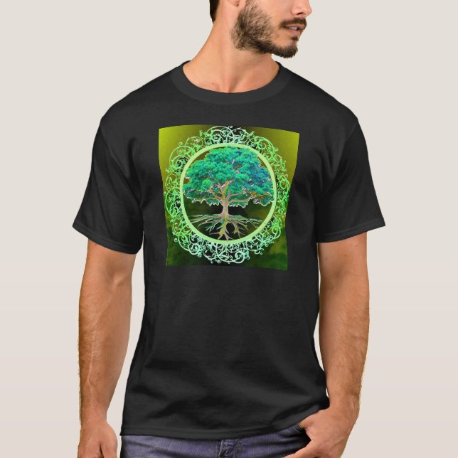 Baum der Leben-Gesundheit T-Shirt (Vorderseite)