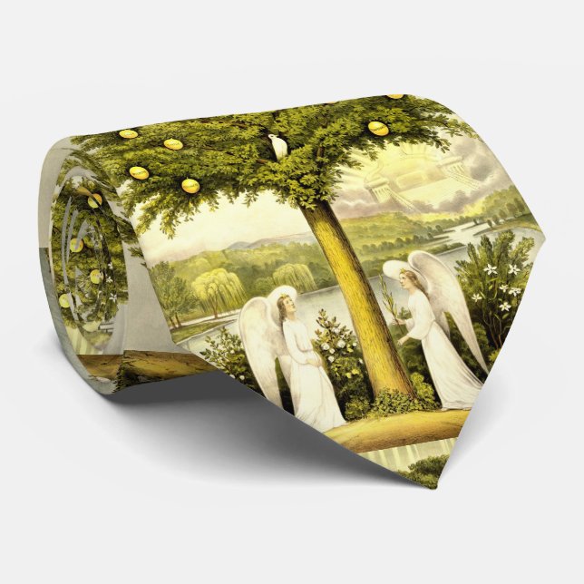 Baum der Leben-Krawatte Krawatte (Gerollt)