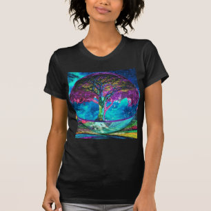 Baum der Leben-Meditation T-Shirt