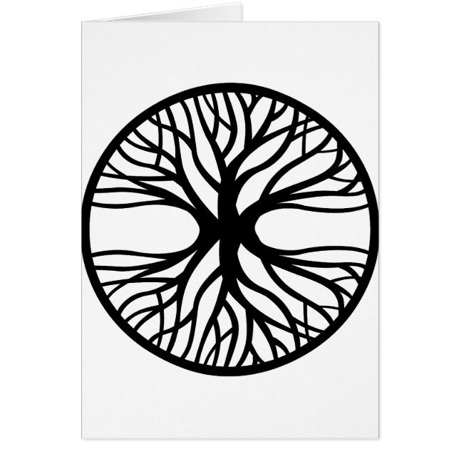 Baum der Leben-Tätowierung (Vorne)