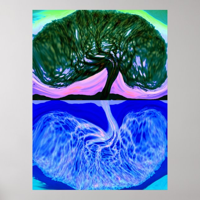 Baum der Lebensbewegung Poster (Vorne)