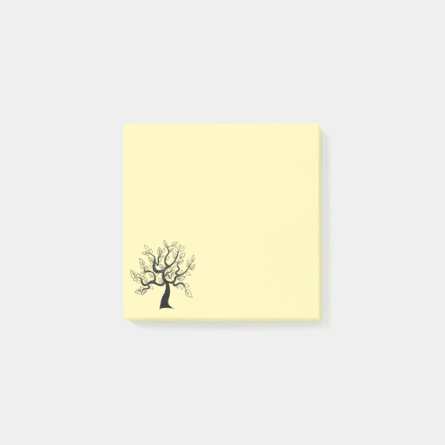 Baum der Lebensdauer nach dem Ende der Produktbesc Post-it Klebezettel (Vorderseite)