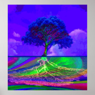 Baum der Lebensfülle Poster