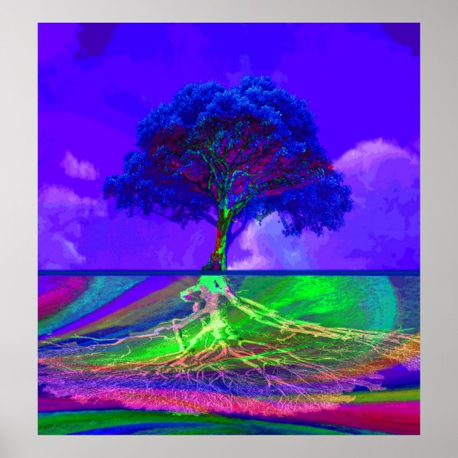 Baum der Lebensfülle Poster (Vorne)