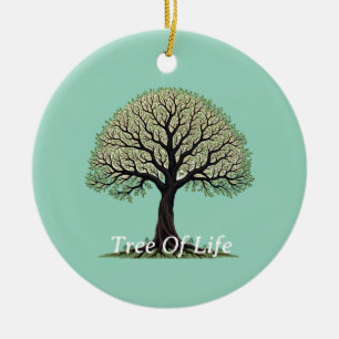 Baum der Lebensverzierung Keramik Ornament