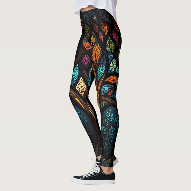 Baum der Liebe Girl Power Leggings (Links)