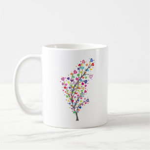 Baum der Liebe und Harmonie Kaffeetasse