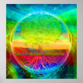 Baum der Wunder des Lebens Poster