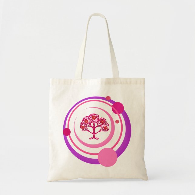 Baum der Wunsch-Erfüllungs-Tasche Tragetasche (Vorne)