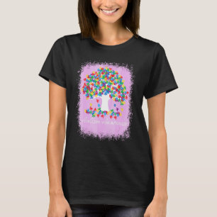Baum des Autismusbemerkungsmonats Leben Asd T-Shirt
