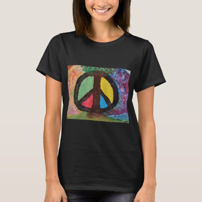 Baum des Friedens Frauen T-Shirt  (Vorderseite)