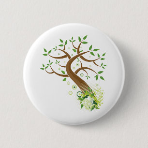 Baum des Leben ~ Erdmutter-Baums Button