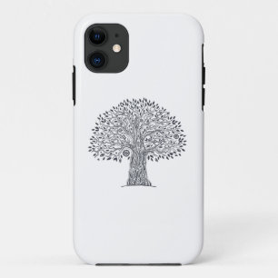Baum des Leben-Gekritzels Case-Mate iPhone Hülle