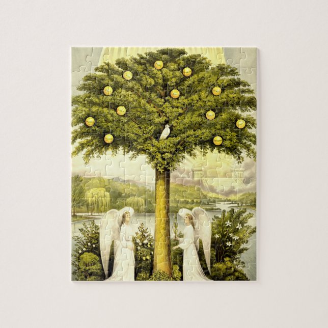 Baum des Lebenpuzzlespiels Puzzle (Vertikal)