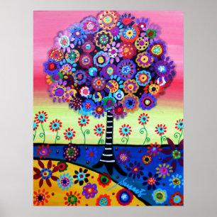 Baum des Lebens Bar Bat Mitzvah Poster