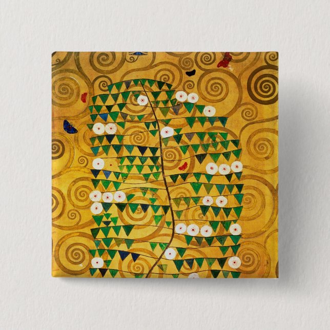 Baum des Lebens c.1905-09 Button (Vorderseite)