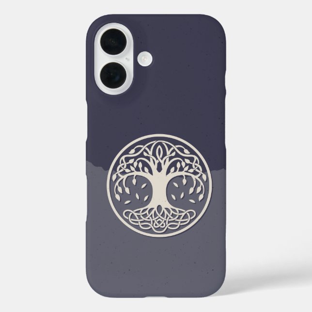 Baum des Lebens - Celtic Roots Phone Case (Rückseite)