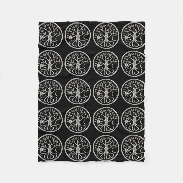 Baum des Lebens Fleece Blanket (Vorderseite)