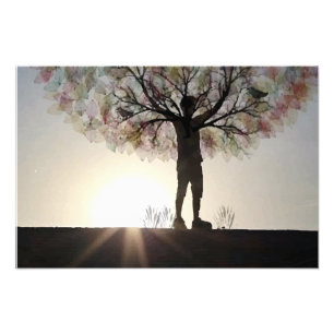 Baum des Lebens Fotodruck