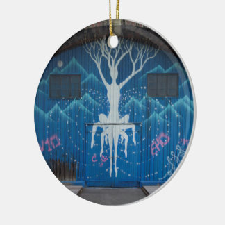 Baum des Lebens Graffiti Keramikornament