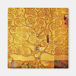 Baum des Lebens Gustav Klimt Nouveau Magnet