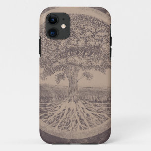 Baum des Lebens in Brown Case-Mate iPhone Hülle