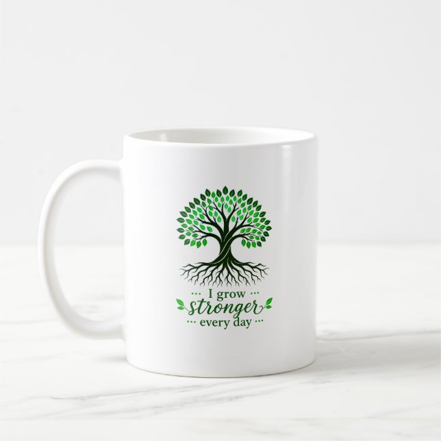 Baum des Lebens Kaffeetasse (Links)
