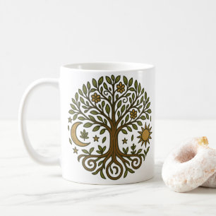 Baum des Lebens  Kaffeetasse