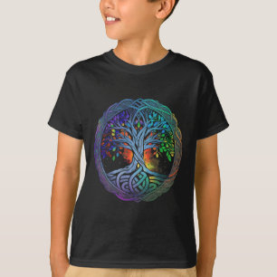 Baum des Lebens Meditation Yoga Zen Achtsamkeit T-Shirt