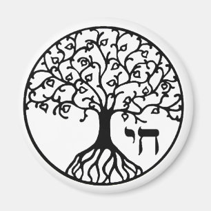 Baum des Lebens mit CHAI Magnet