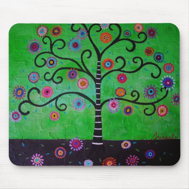 Baum des Lebens Mousepad (Vorne)